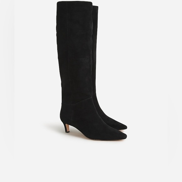 J.Crew Stevie knee-high boots in suede BT909 - Picture 4 of 6